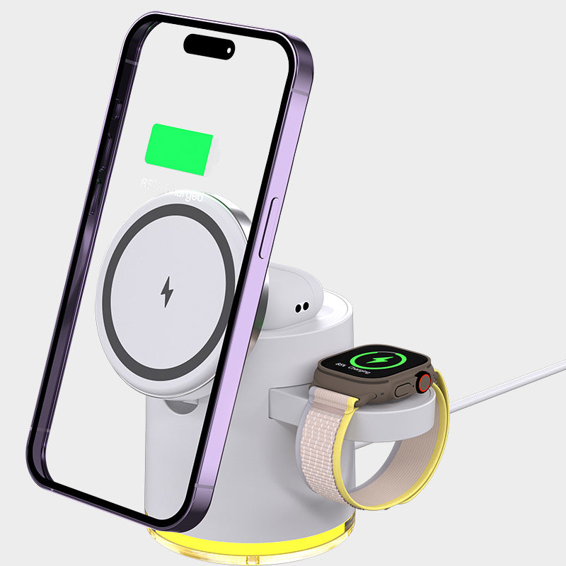 Magnetic Triple Wireless Charging Station