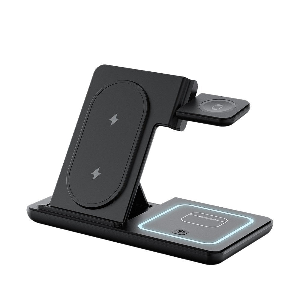 3-in-1 Wireless Fast Charger Foldable Stand