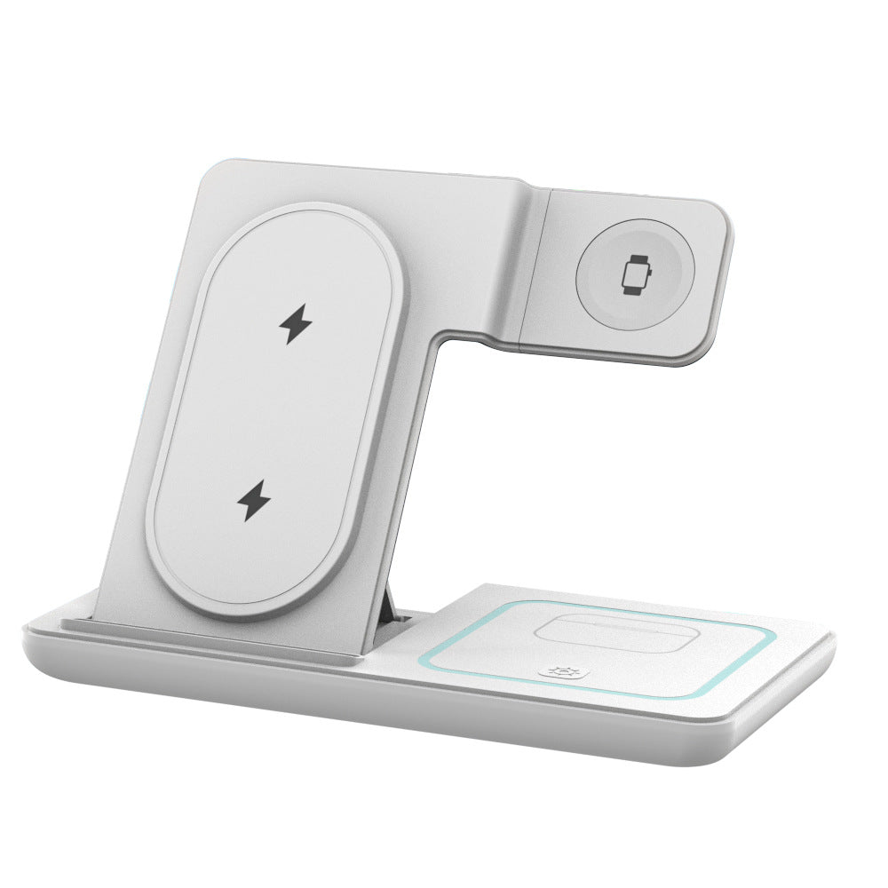3-in-1 Wireless Fast Charger Foldable Stand